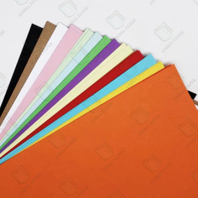 Un bon prix. Papier à couleur 100% pâte de bois papier de construction 36 couleurs en ligne